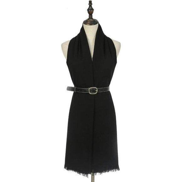 Swat Pany Scarf For Women Winter Pashmina Shawls For Women Wedding Shawls -Black - Picture 2 of 7